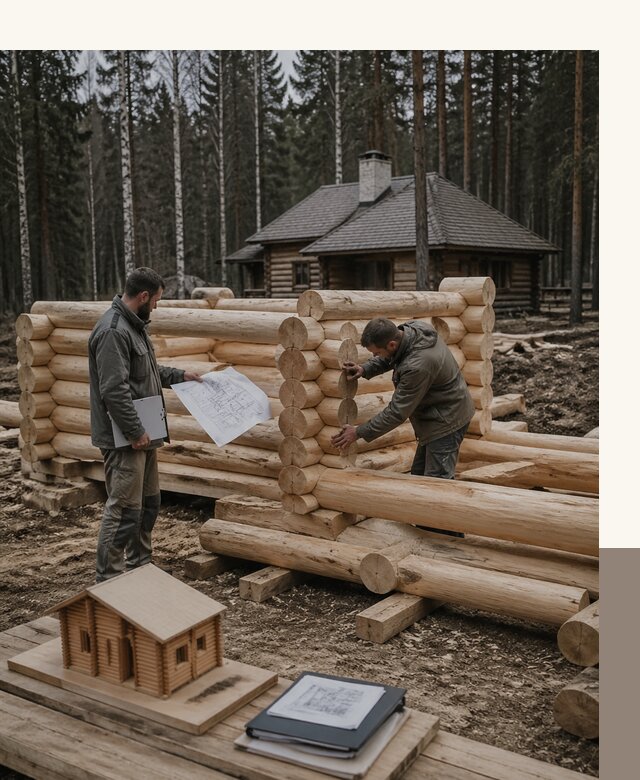 Проектирование и строительство домов из бревна в Каменске-Уральском