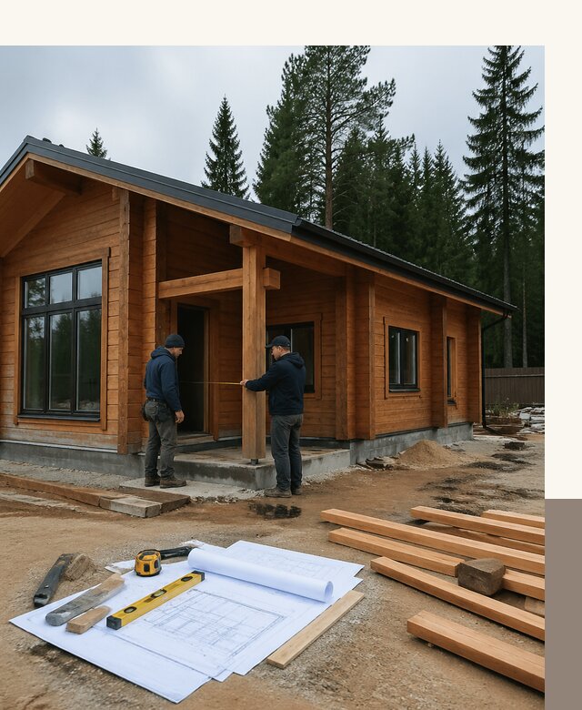 Проектирование одноэтажных бань под ключ по проекту в Каменске-Уральском
